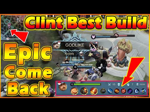 Clint Best Build 2020 | Clint Gameplay | Clint Mobile legends