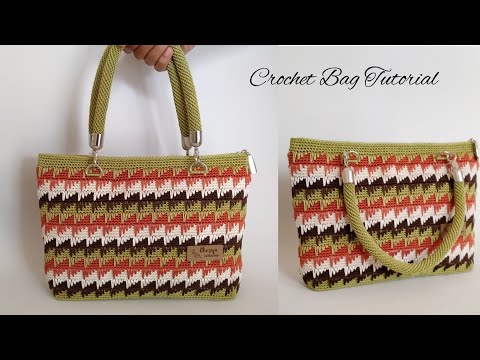 Tas Rajut Terbaru Model Modern Cara Membuat Tas Rajut Crochet Bag