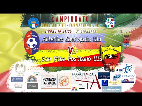 3' Camp. Primaverile ESORDIENTI Misti U13  Girone 16 24/25 ATLETICO SANT'AGATA vs SAN VITO U13