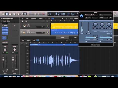How to Use Noise Gate (Logic Pro X)