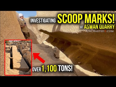 The 1100 ton Unfinished Obelisk - Carved with Pounding Stones? An UnchartedX Investigation!