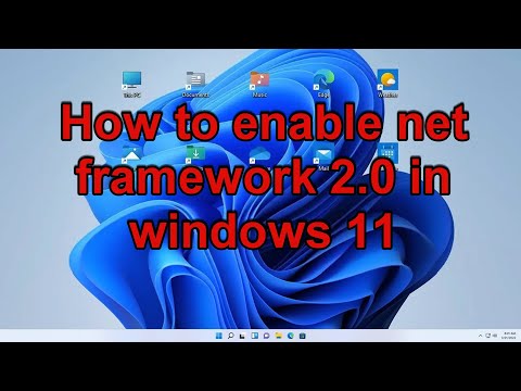 How to enable net framework 2.0 in windows 11