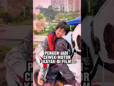 Dari cewek biasa jadi cewek motor besar