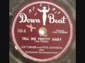JOE TURNER   Tell Me Pretty Baby   78  1948 - Steve JOE TURNER   Tell Me Pretty Baby   78  1948