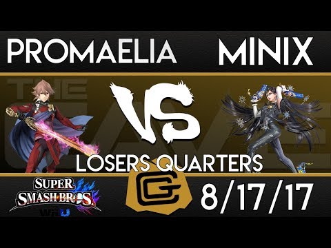 TCG Sm4sh - Minix (Bayonetta) vs Promaelia (Corrin) - Losers Quarters - Smash 4 - 8/17/17