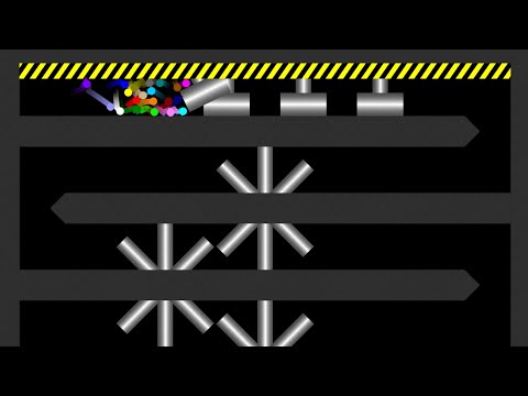 Shutter Crush 5 - Survival Marble Race in Algodoo