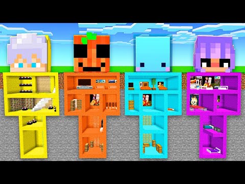Creamos Las Mejores BASES SECRETAS en Minecraft!