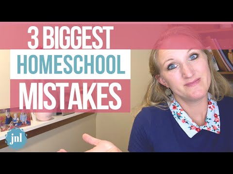 3 BIGGEST HOMESCHOOL MISTAKES I'VE MADE (So you can avoid them)