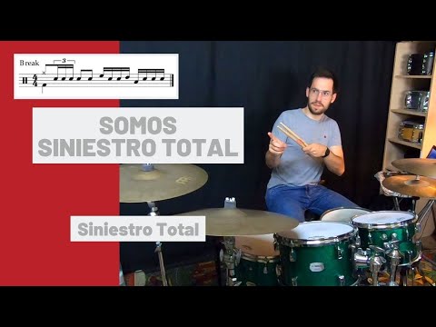 🥁SOMOS SINIESTRO TOTAL – Siniestro Total (DRUM COVER) BATERÍA