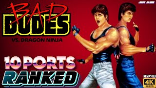Which Version of Bad Dudes Did I Rank No.1 (4K/60FPS Remaster) #baddudes #dataeast #arcadegaming