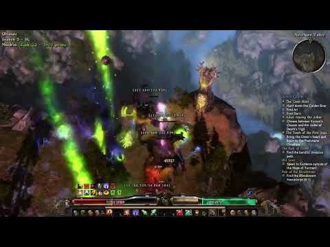 Grim Dawn S5—Acid Mortar Trap Shieldbreaker (WIP) vs Avatar of Mogdrogen