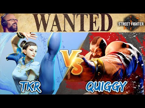 GIEF IS SCARY! TKR (Chun-Li) vs Quiggy (Zangief) FT7 - WANTED