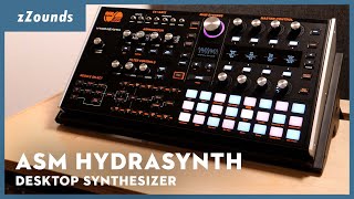 Video thumbnail for ASM Hydrasynth Desktop Synthesizer | zZounds by zZounds