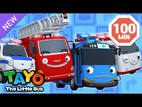Original Rescue Team Compilation | Vehicles Cartoon for Kids | Tayo Episodes | Tayo the Little Bus