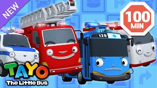 Download lagu Original Rescue Team Compilation | Vehicles Cartoon for Kids | Tayo Episodes | Tayo the Little Bus mp3