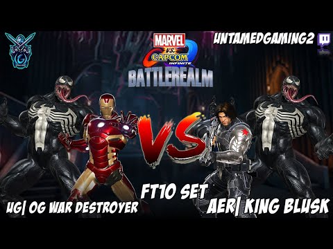 MVCI BattleRealm Exhibition Series - UG| OG War Destroyer VS AER| King Blusk FT10 Set
