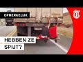 Huilende tieners maken gevaarlijke rit