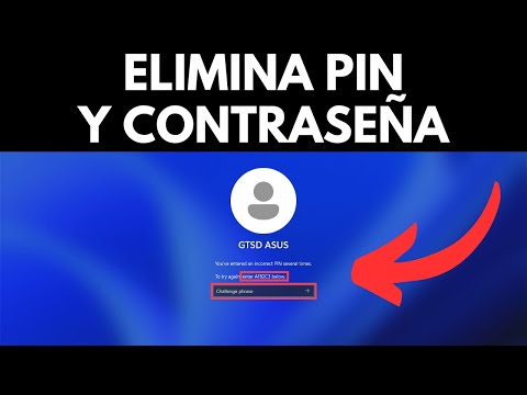 COMO QUITAR PIN DE INICIO DE SESION WINDOWS 11