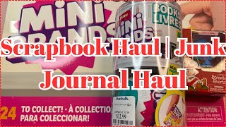 SCRAPBOOK HAUL | JUNK JOURNAL SUPPLIES HAUL | FIVE BELOW | MARSHALLS