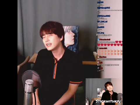 190720 Kyuhyun singing  The Letter (편지)  in GyuTV  Full