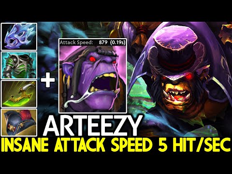 ARTEEZY [Alchemist] Super Monster Insane Attack Speed 5 Hit/Sec Dota 2