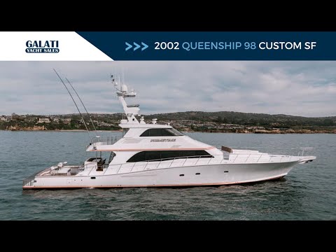 Queenship 98 Custom Yachtfish video