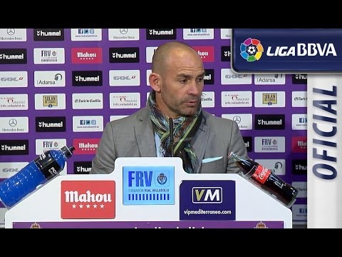 Rueda de Prensa de Jémez tras el Real Valladolid (1-1) Rayo Vallecano - HD