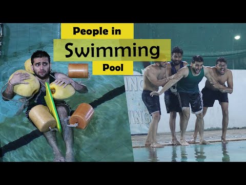 People in Swimming Pool | Funcho