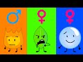 BFDI Final 3 Same Gender Pattern