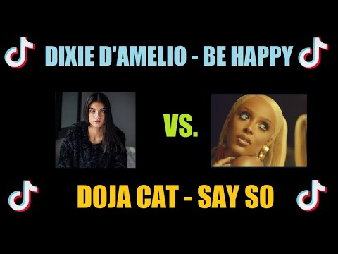 Dixie D'Amelio Be Happy vs. Doja Cat Say So (Fre3 Fly Mashup)