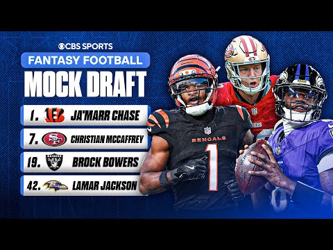 2025 NFL Fantasy Football Mock Draft | Take THESE players & DOMINATE your League! 🏈