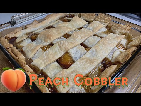 How To Make Peach Cobbler Recipe #peachcobbler