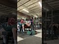 327lbs/148.5kgs x 3 Bench Press
