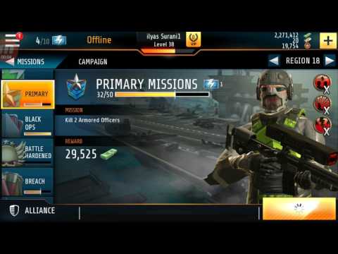 Kill Shot Bravo Region 18=33 Primary Mission Complete