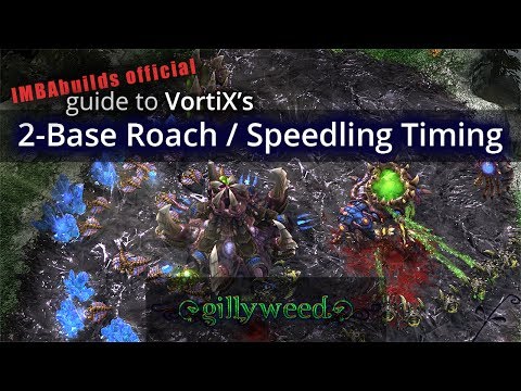 IMBAbuilds Audio Guide - ZvZ VortiX's 2-Base Roach / Speedling Timing