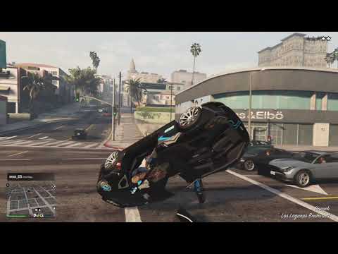 Capotagem escrota no gta V