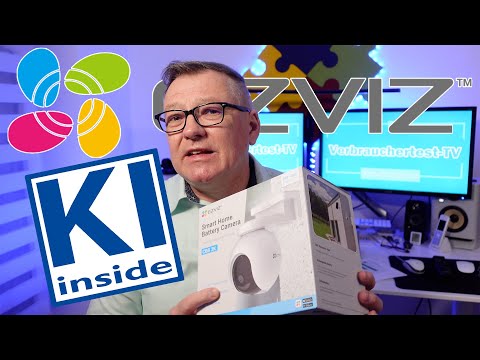 EZVIZ CB8 2K - Überwachungskamera mit KI-Chip zwingt Einbrecher zum Abbruch | Verbrauchertest-TV