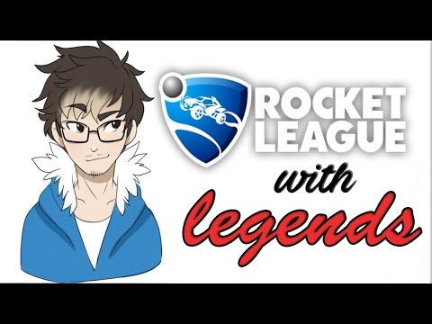 ROCKET LEAGUE with Legends ft. Dunkey, Cr1tikal, Leah