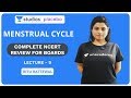 L9 Menstrual Cycle Part 2 Complete NCERT Review For Boards Pre Medical NEET AIIMS