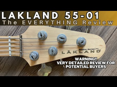 Lakland 55-01 Bass Guitar - The Everything Review