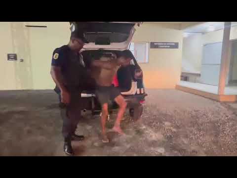 Bandido tenta enganar agentes da Guarda Municipal e se dar mal.