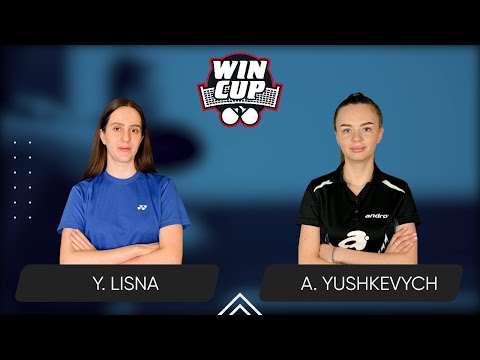 13:30 Yaroslava Lisna-Anastasiia Yushkevich 27.03.2025 WINCUP WomenSeasonFinal Professional. TABLE 1