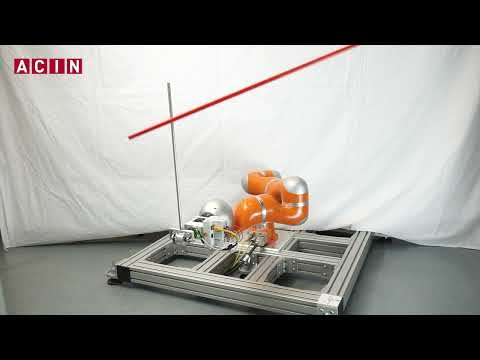 Swing-Up of a Spherical Pendulum on a 7-Axis Industrial Robot