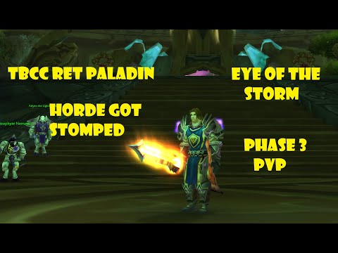 TBCC Human Ret Paladin PVP BG - Horde Got Stomped!
