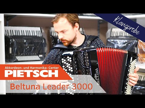Akkordeon - Beltuna Leader 3000 in B-Griff - Klangprobe