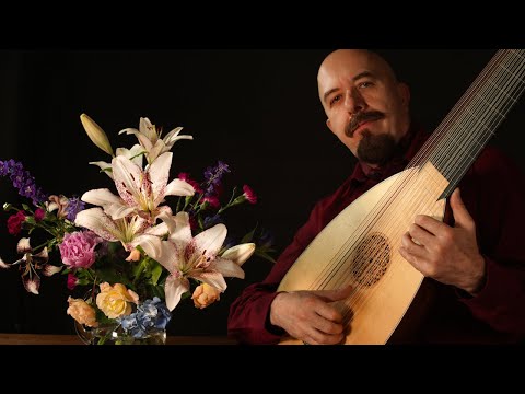S.L.Weiss Courante in F major, Baroque lute - Jaroslaw Lipski