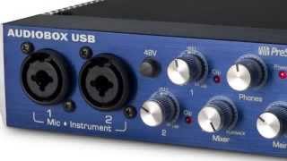 Video thumbnail for Presonus Audiobox USB - The Sound Professionals by Sound Professionals