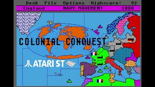 Colonial Conquest - Atari ST (1987)
