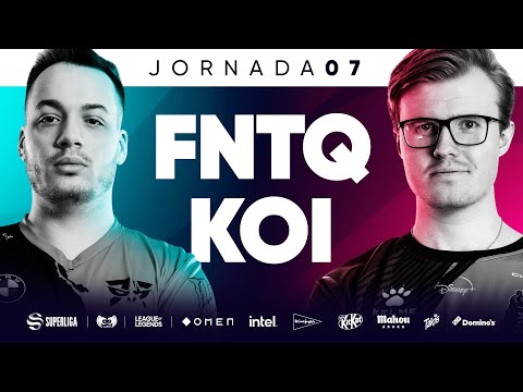 Fnatic TQ VS Finetwork KOI - JORNADA 7 - SUPERLIGA - PRIMAVERA 2022 - LEAGUE OF LEGENDS