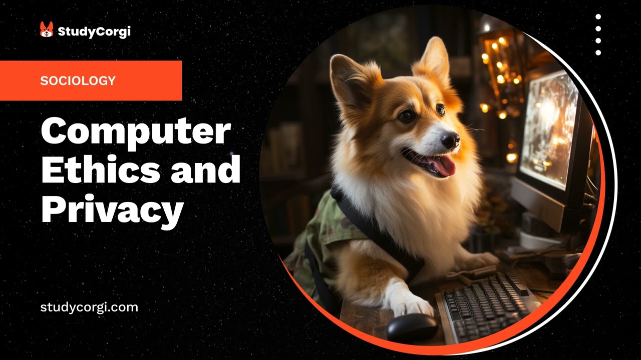 Computer Ethics and Privacy - Research Paper Example